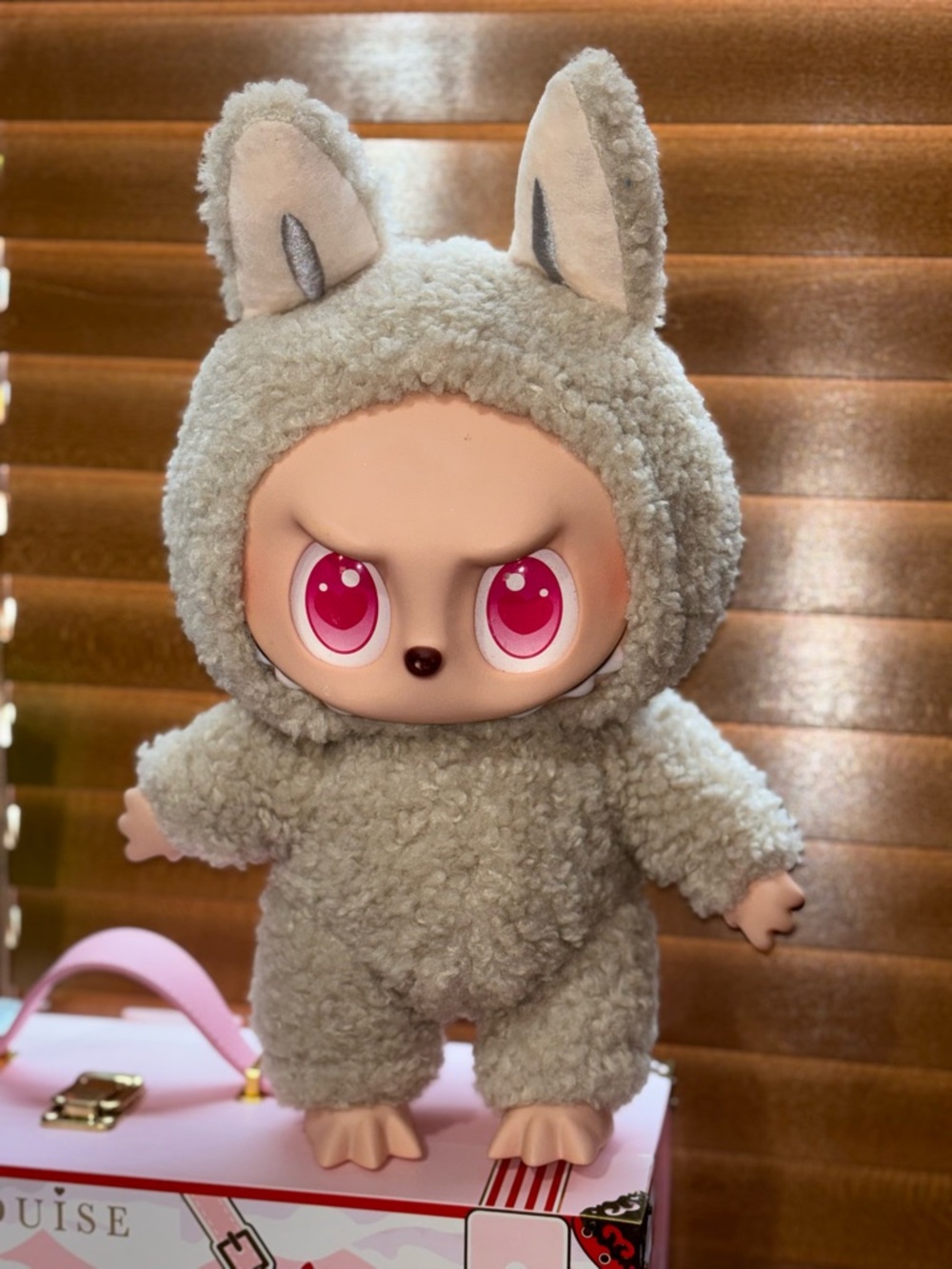 POP MART Labubu The Monsters Exciting Macaron Plush Toy - Picture 2 of 3